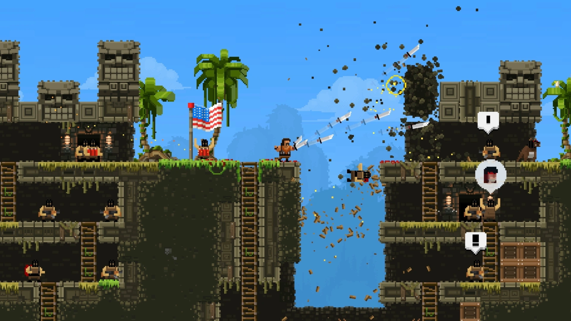 Скриншот-3 из игры Broforce для XBOX