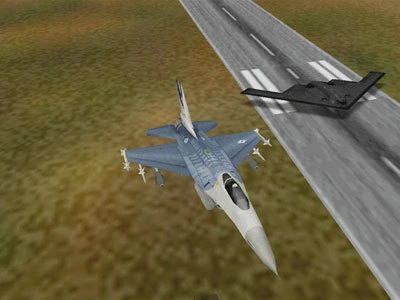 Скриншот-1 из игры F-16 Multirole Fighter