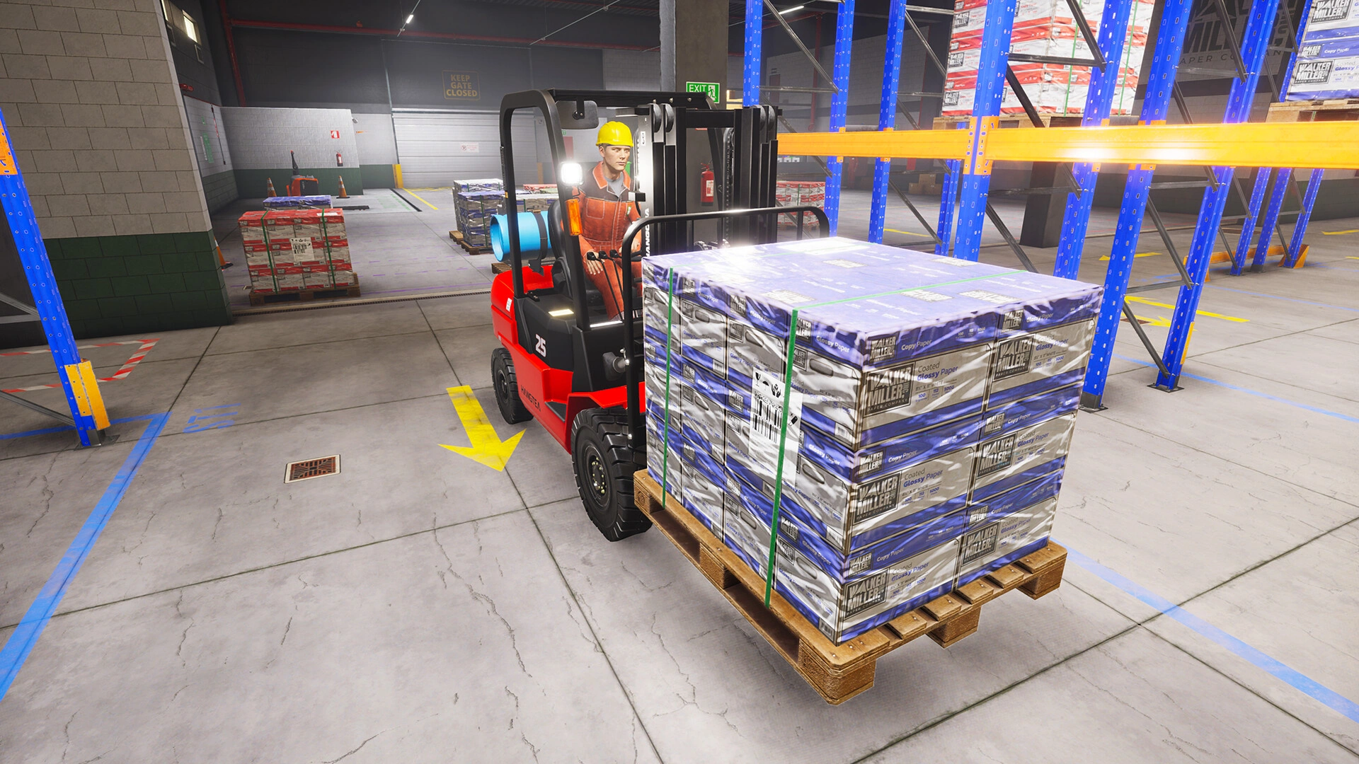 Скриншот-4 из игры Forklift Simulator для XBOX