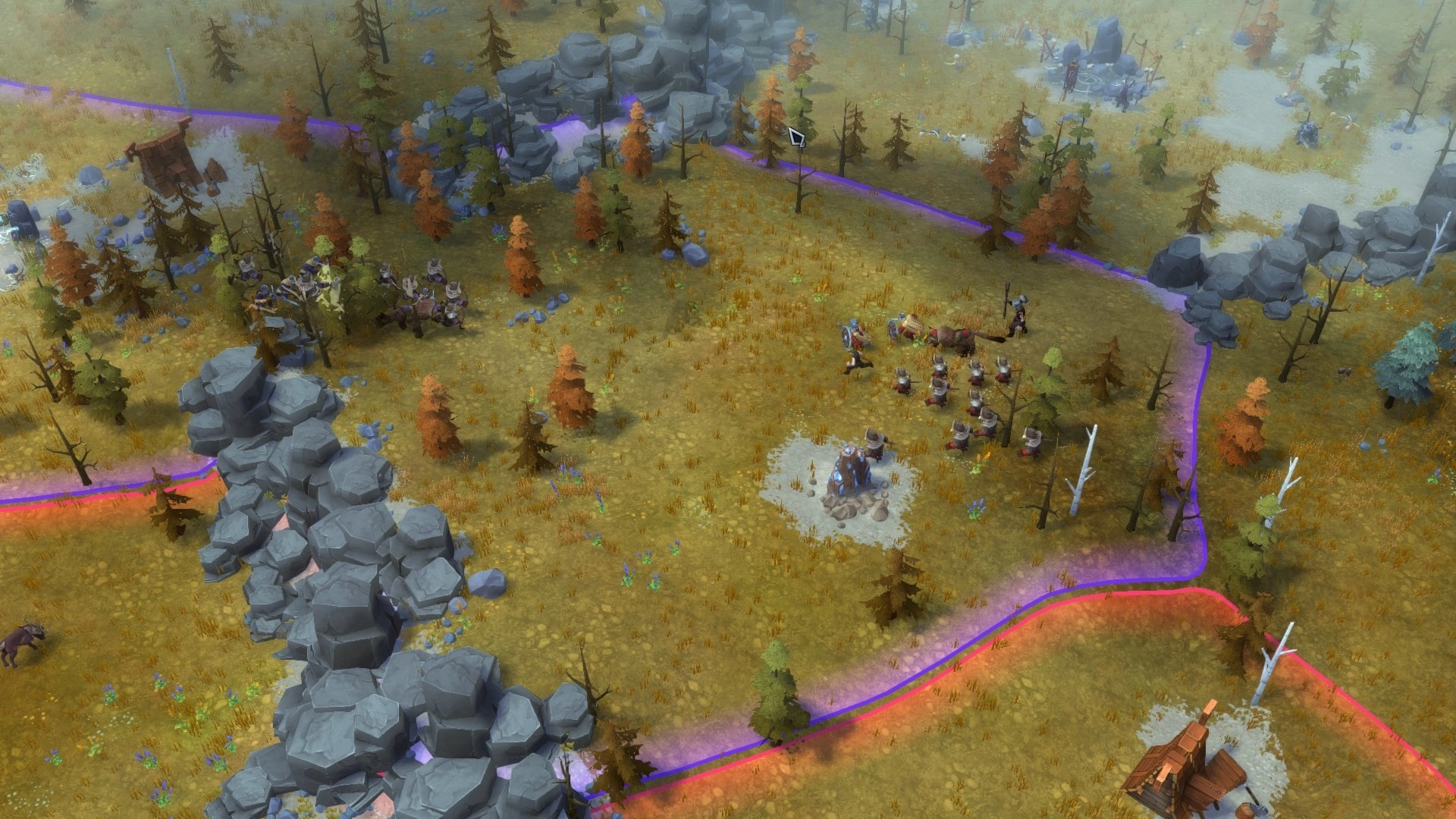 Скриншот-1 из игры Northgard — Brundr & Kaelinn, Clan of the Lynx