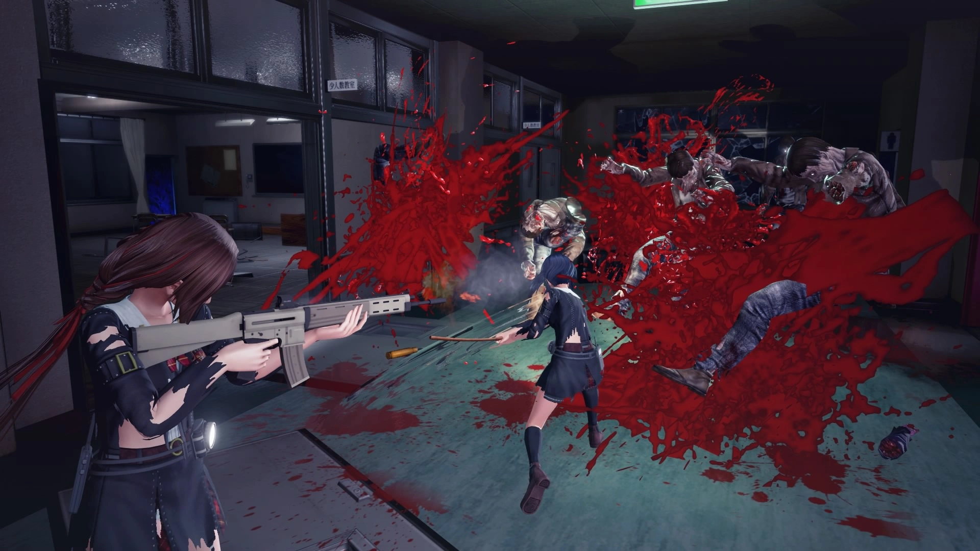 Скриншот-13 из игры SG ZH School Girl Zombie Hunter