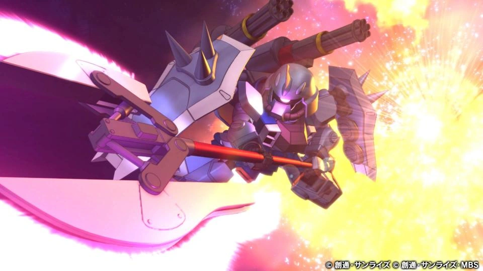 Скриншот-1 из игры SD GUNDAM G GENERATION CROSS RAYS