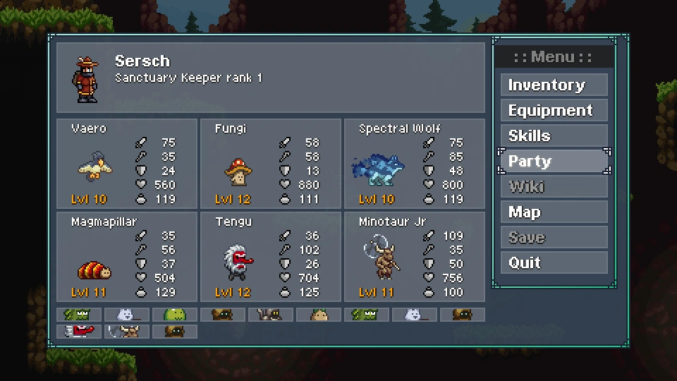 Скриншот-2 из игры Monster Sanctuary