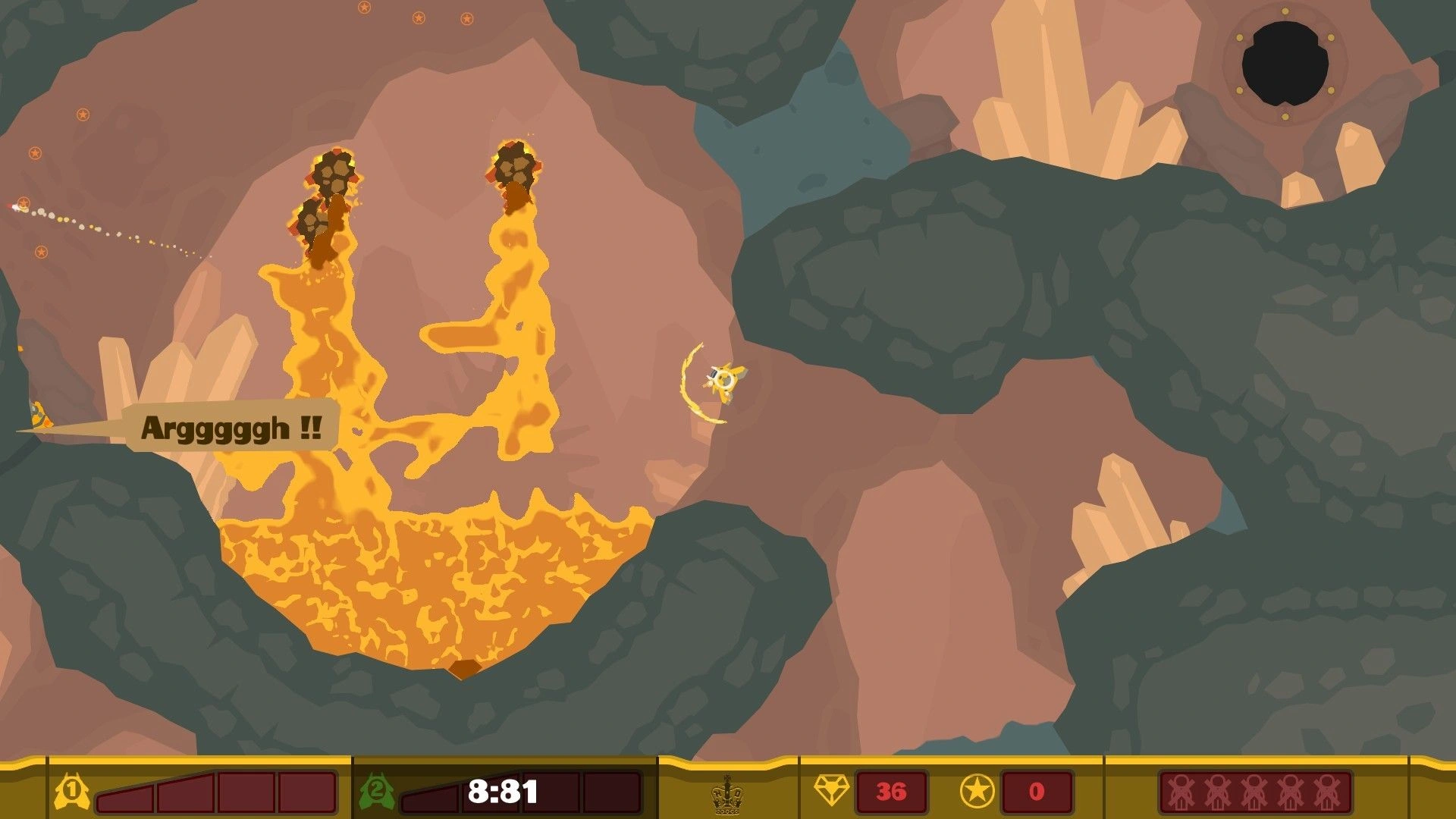 Скриншот-5 из игры PixelJunk Shooter