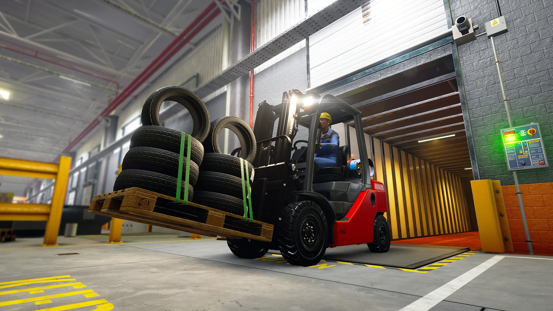 Скриншот-3 из игры Forklift Simulator для XBOX