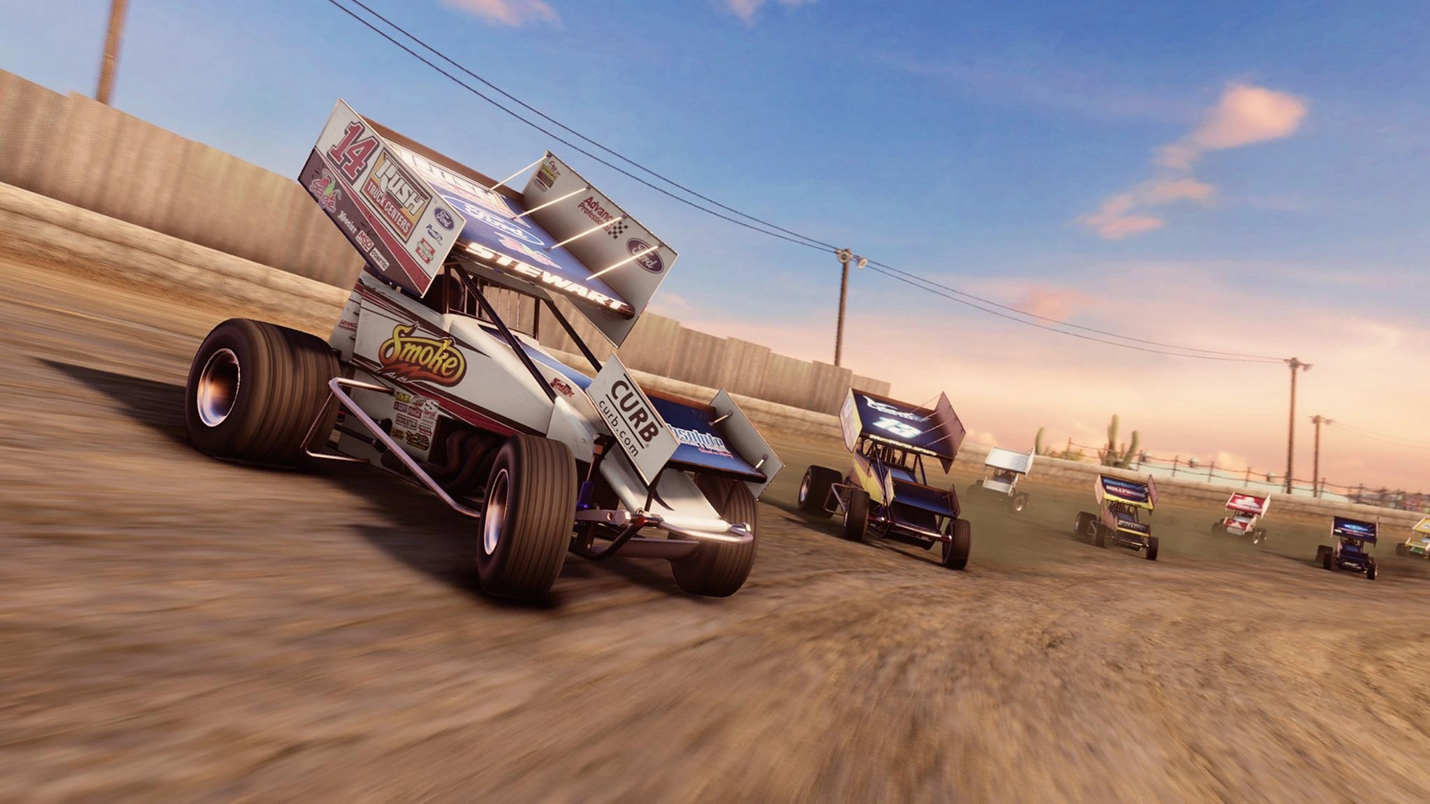 Скриншот-4 из игры World of Outlaws: Dirt Racing для ХВОХ