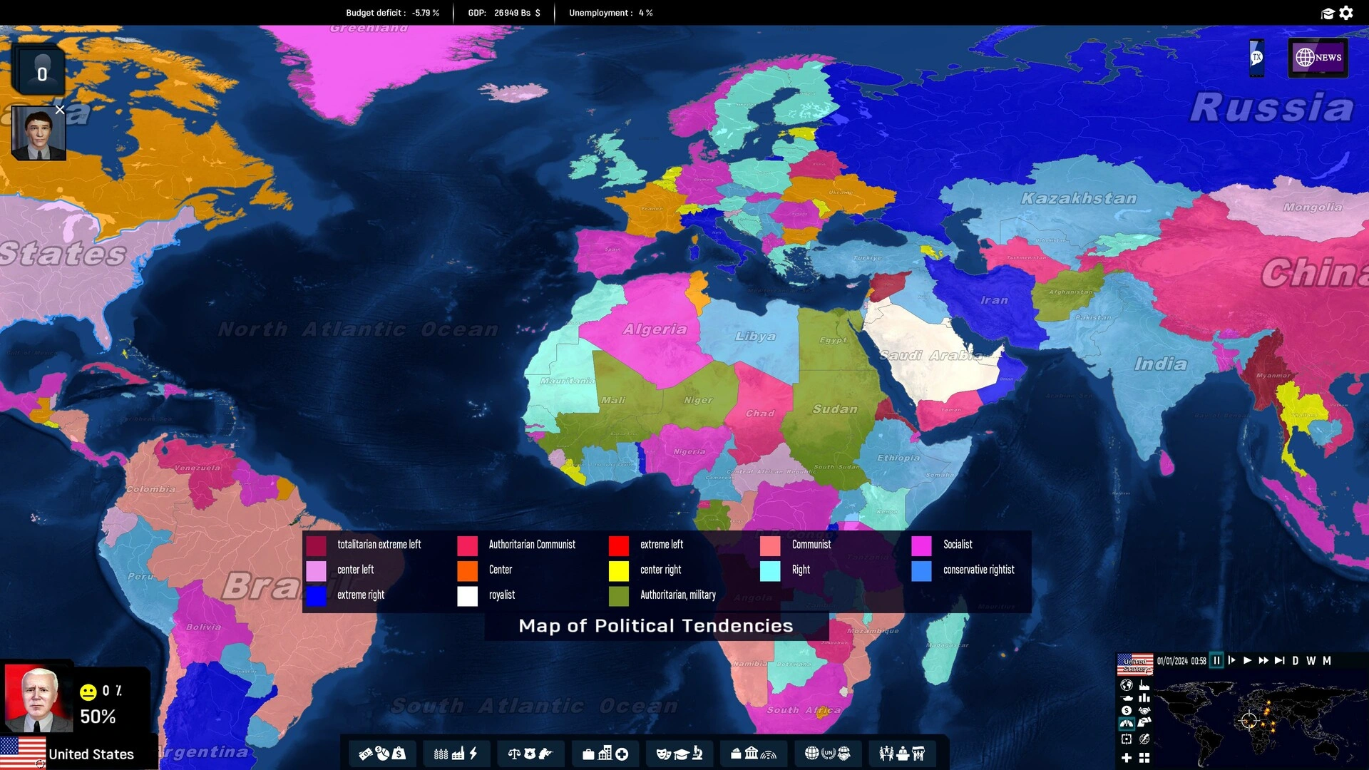 Скриншот-13 из игры Geo-Political Simulator 5