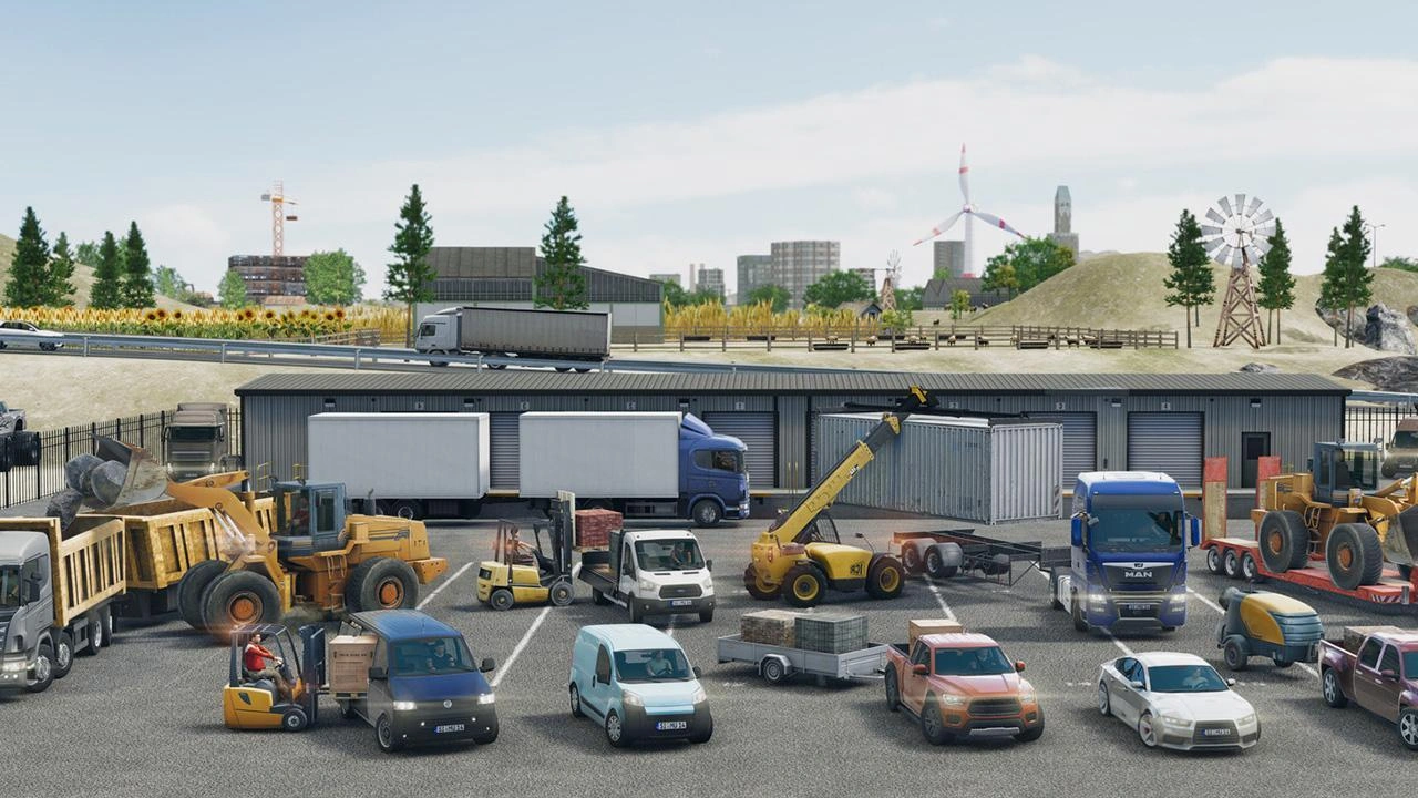 Скриншот-9 из игры Truck and Logistics Simulator для PS