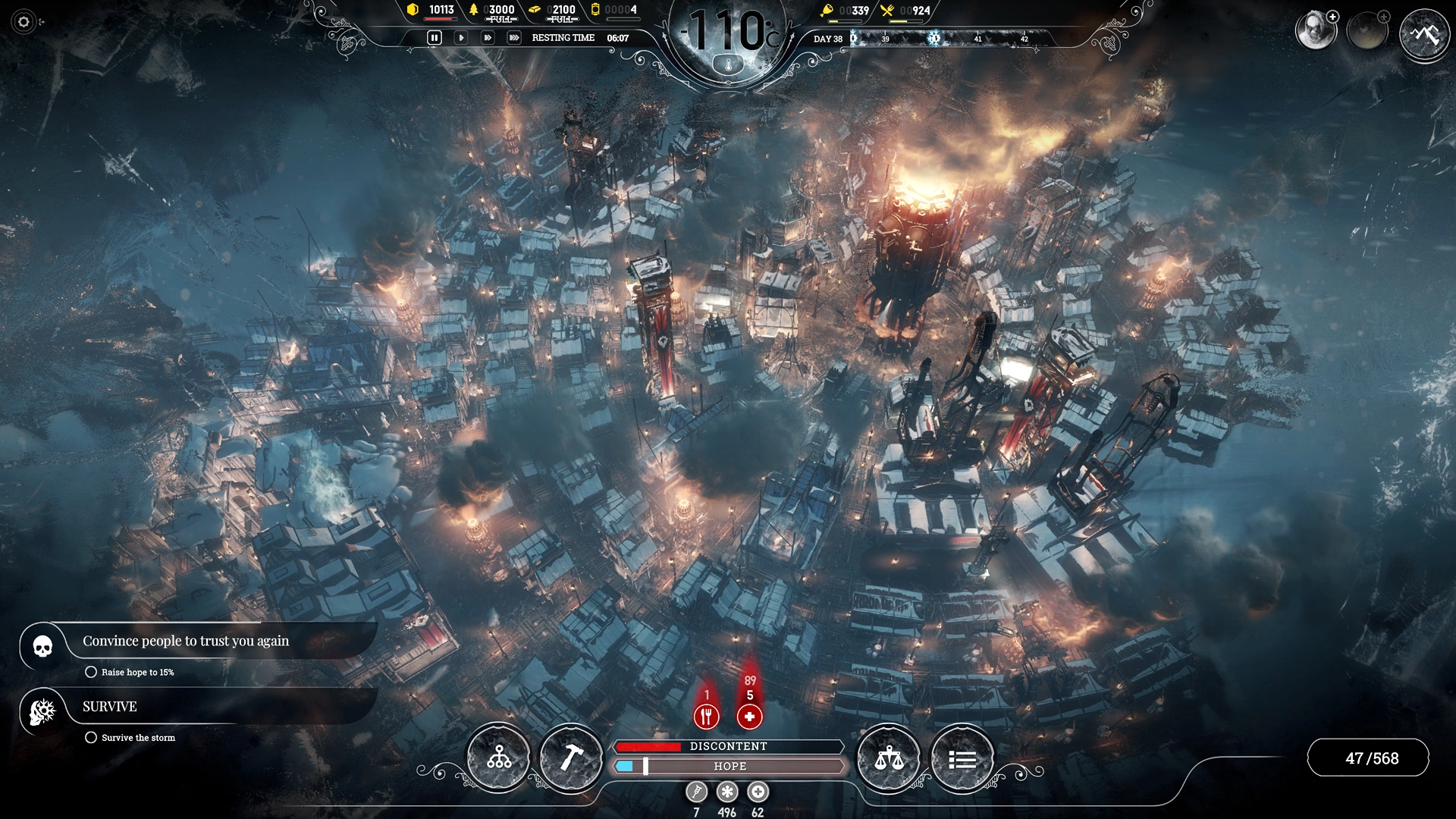 Скриншот-4 из игры Frostpunk: Game of the Year Edition