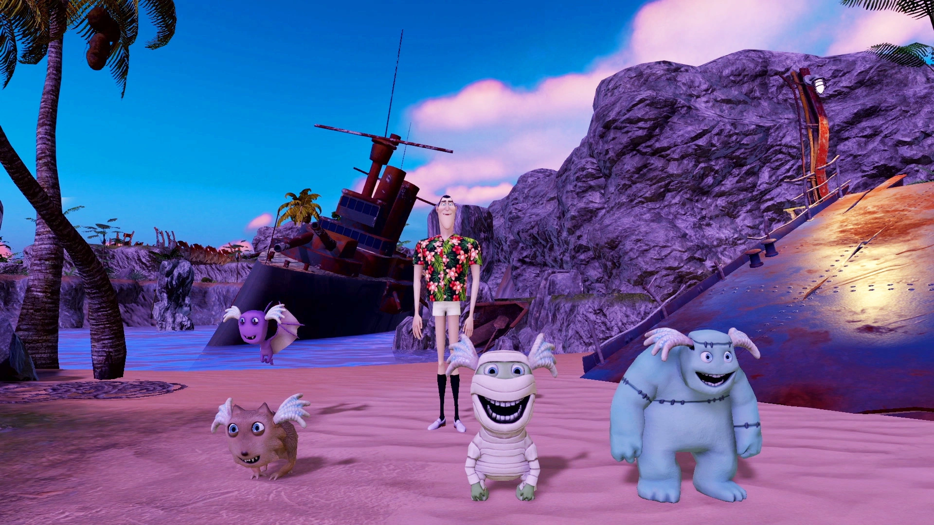 Скриншот-1 из игры Hotel Transylvania 3: Monsters Overboard для XBOX