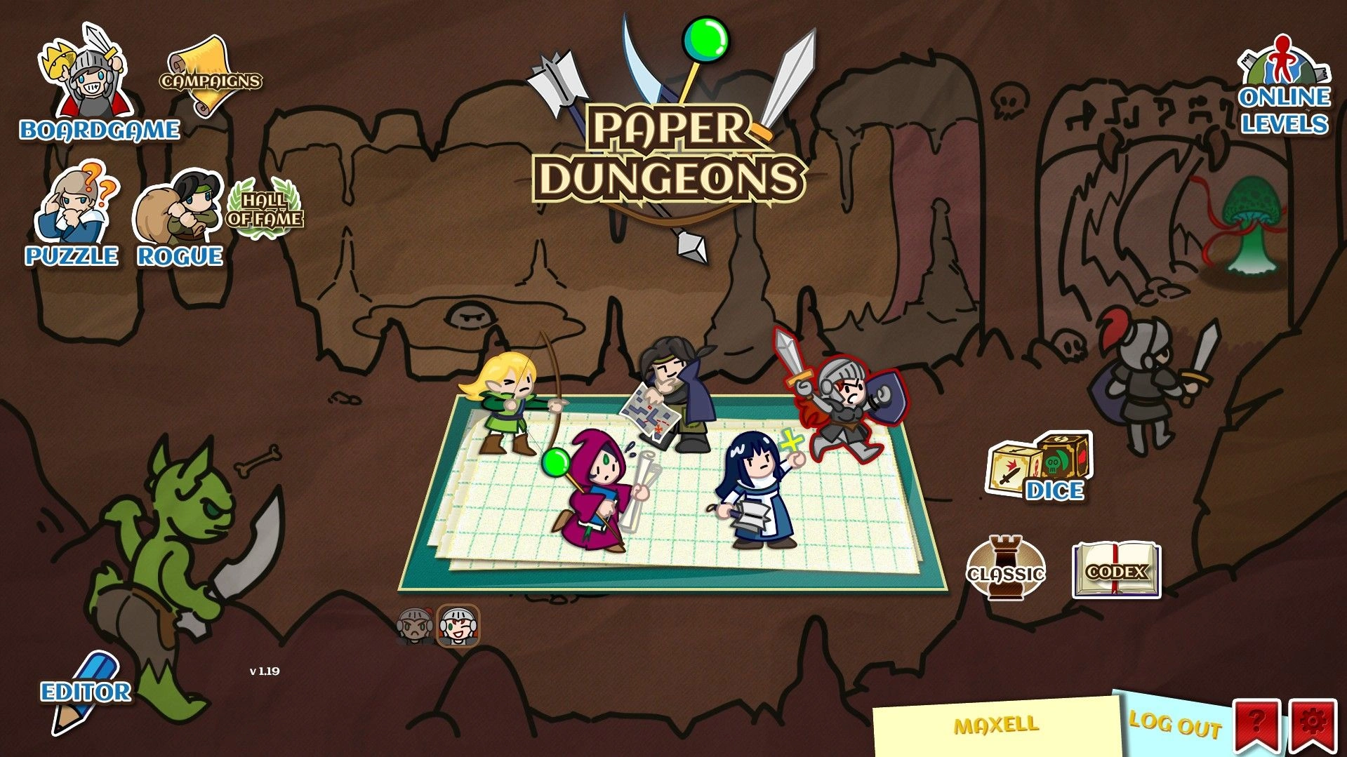 Скриншот-18 из игры Paper Dungeons