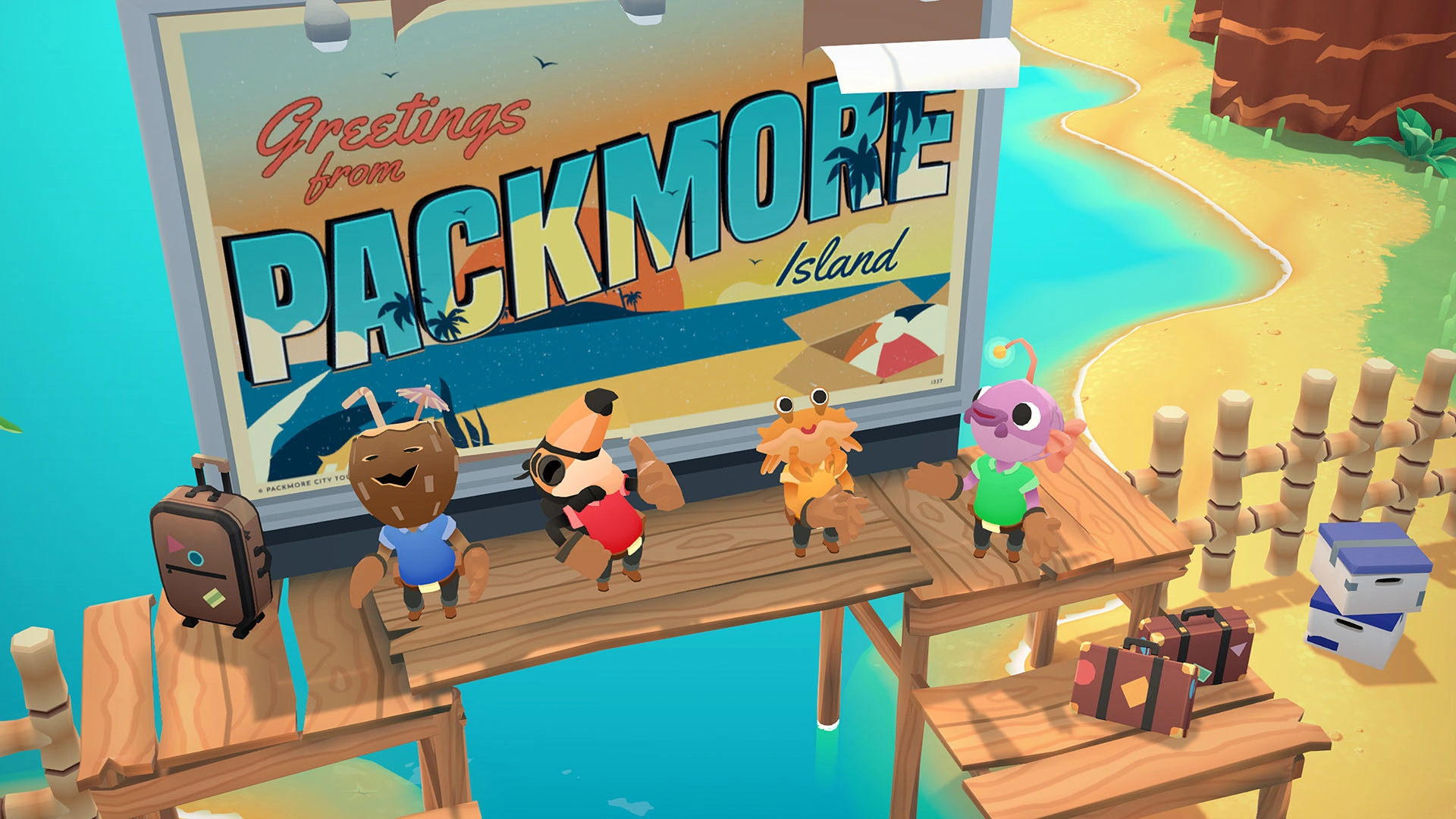 Скриншот-3 из игры Moving Out — Movers in Paradise