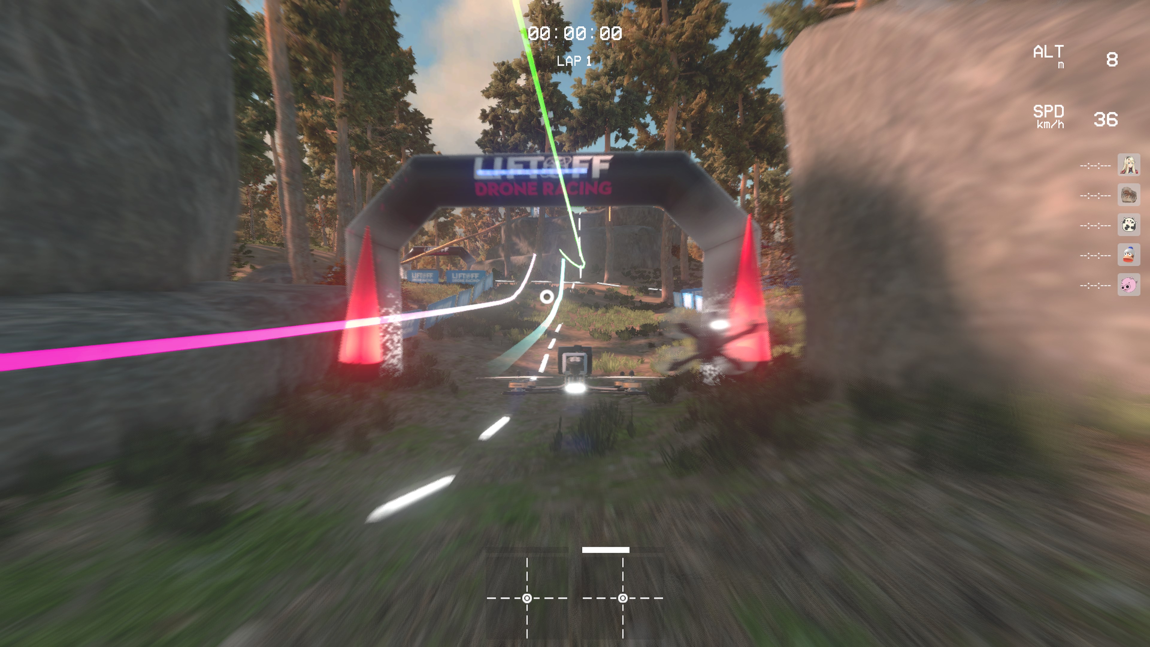 Скриншот-1 из игры Liftoff: Drone Racing для XBOX