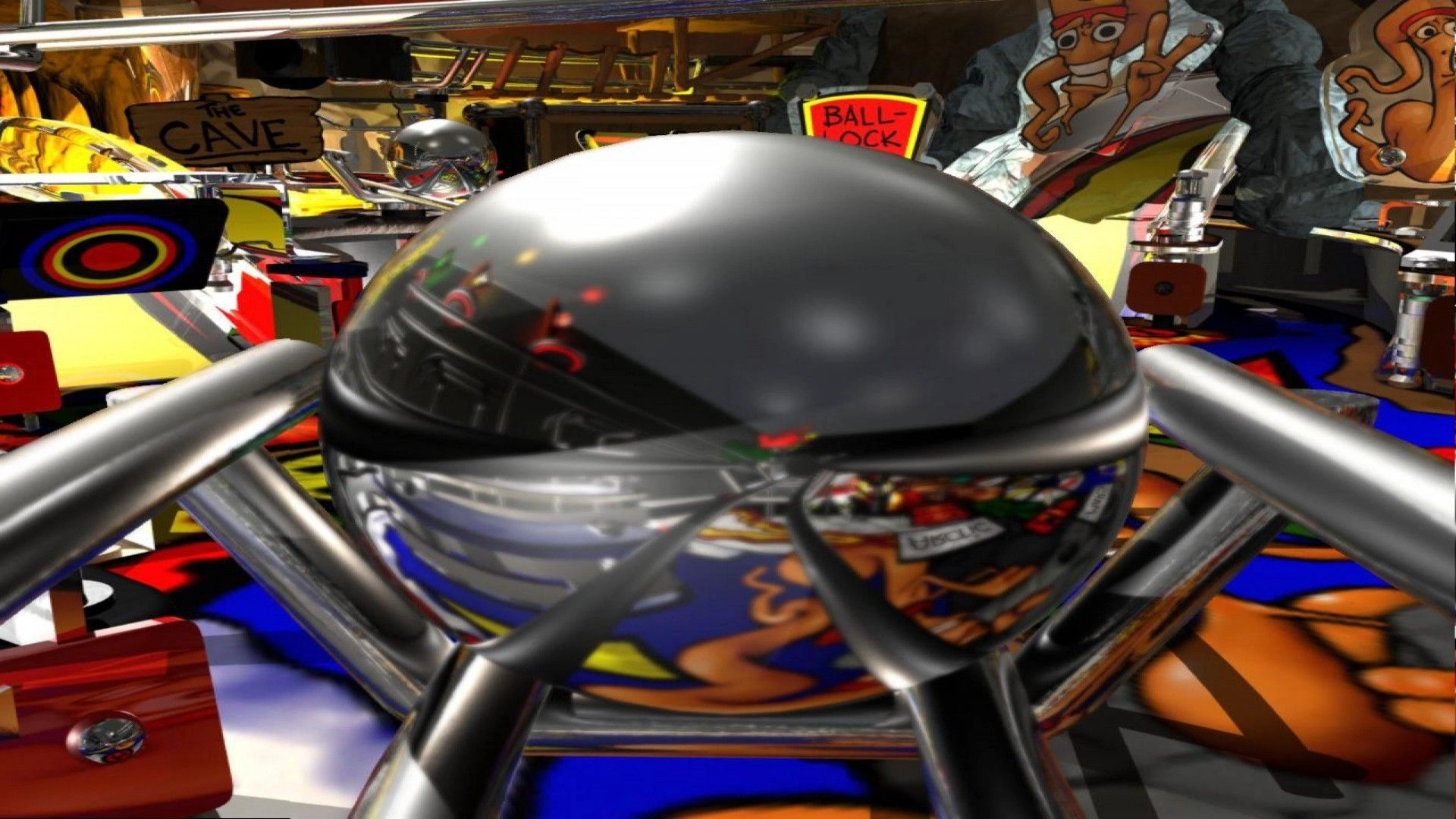Скриншот-5 из игры Worms Pinball