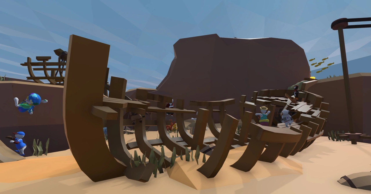 Скриншот-3 из игры Human Fall Flat для XBOX