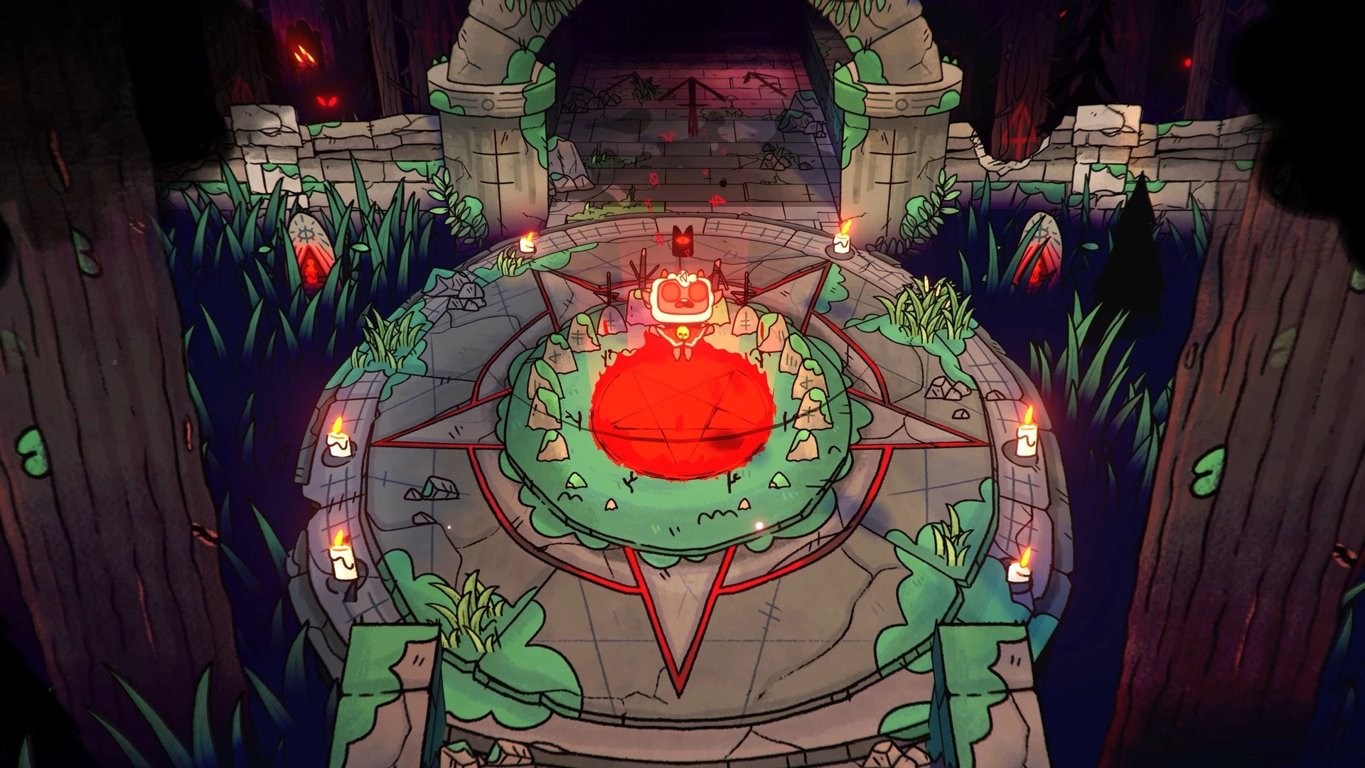 Скриншот-13 из игры Cult of the Lamb Cultist Edition