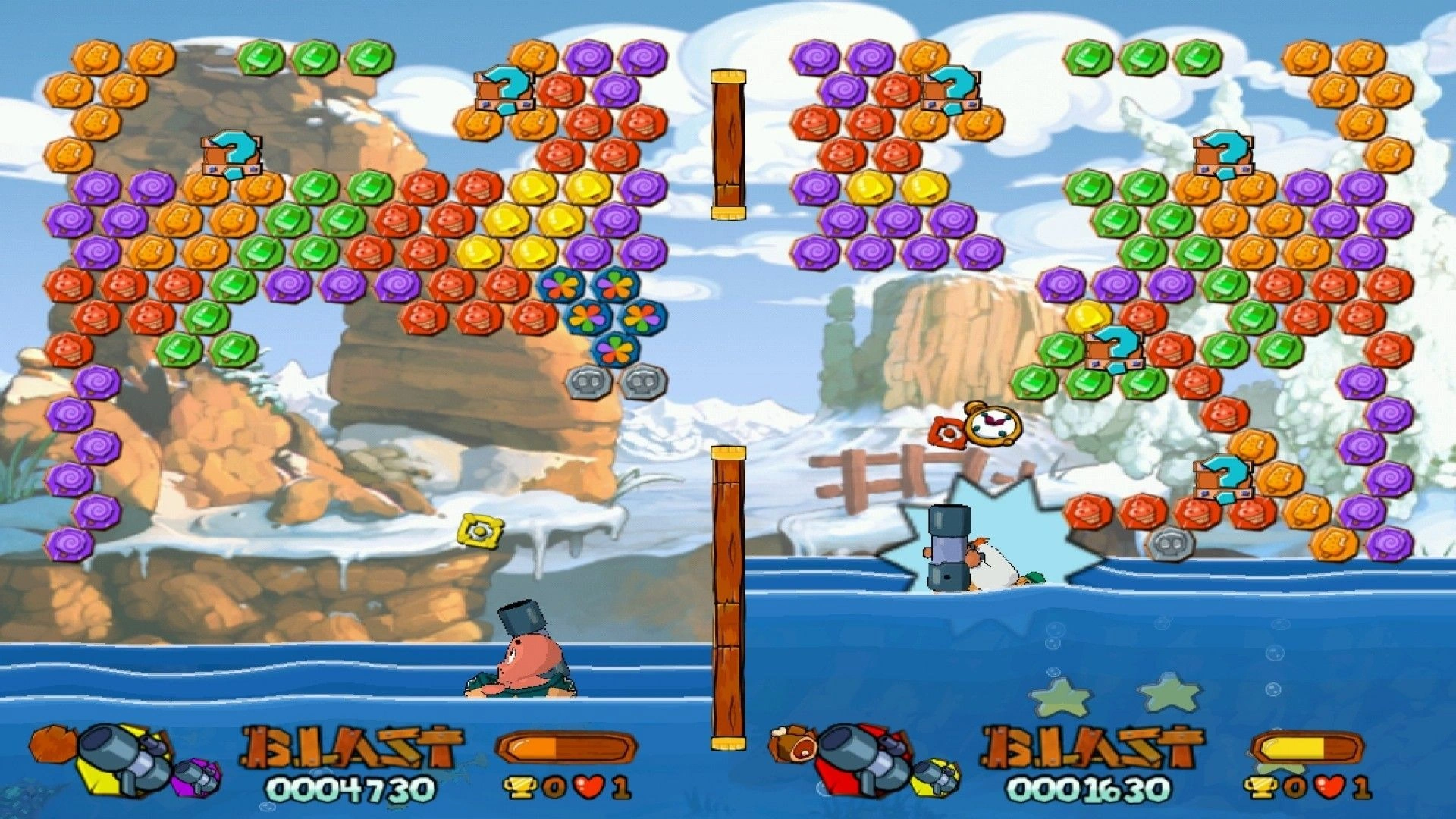 Скриншот-0 из игры Worms Blast