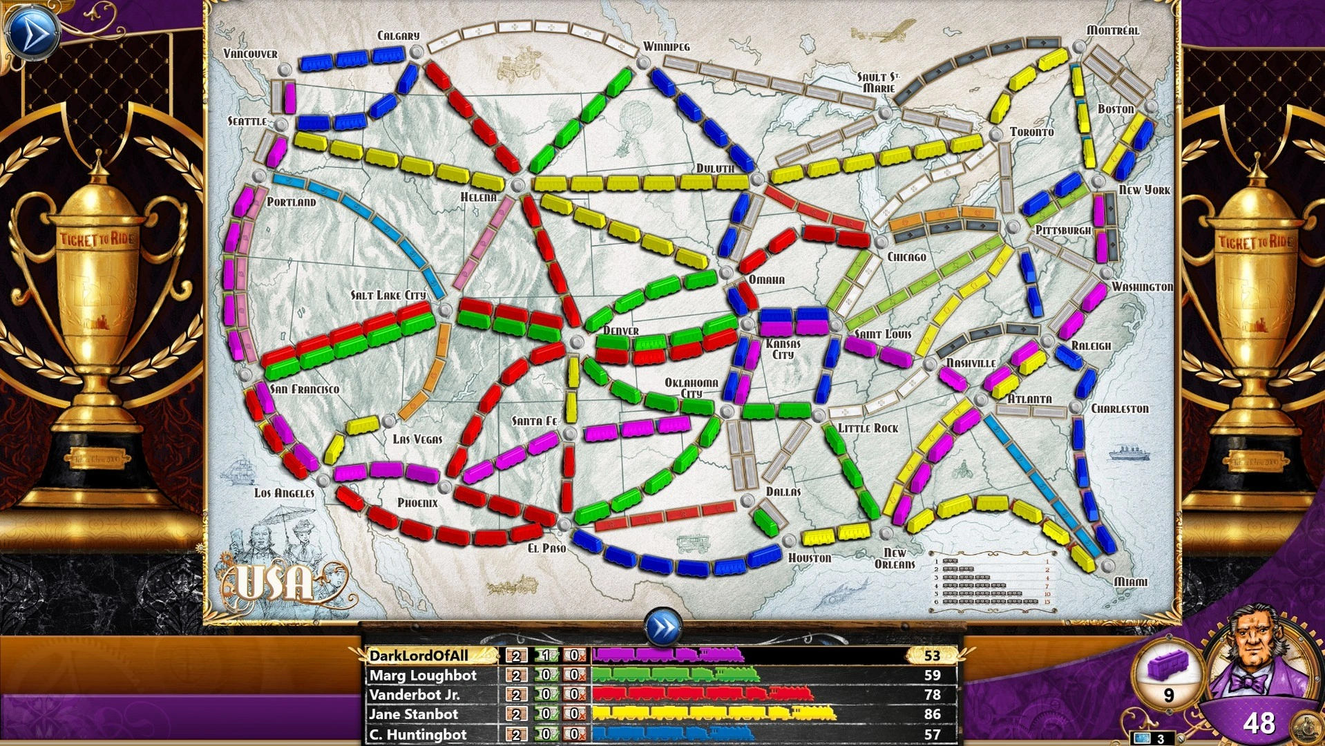 Скриншот-3 из игры Ticket to Ride