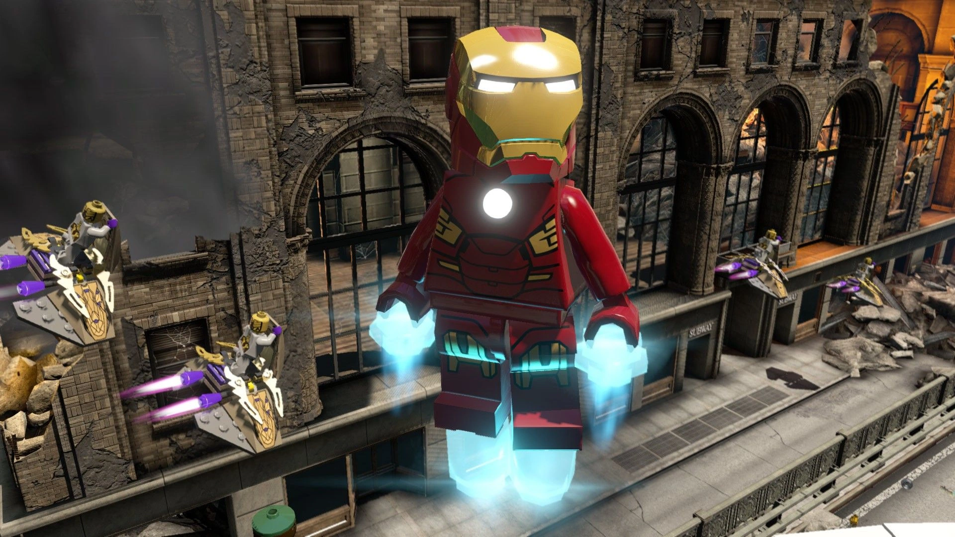 Скриншот-0 из игры LEGO Marvel Avengers Deluxe Edition