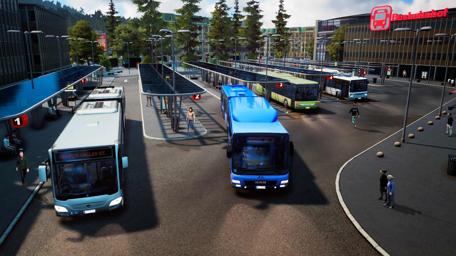 Скриншот-1 из игры Bus simulator 18