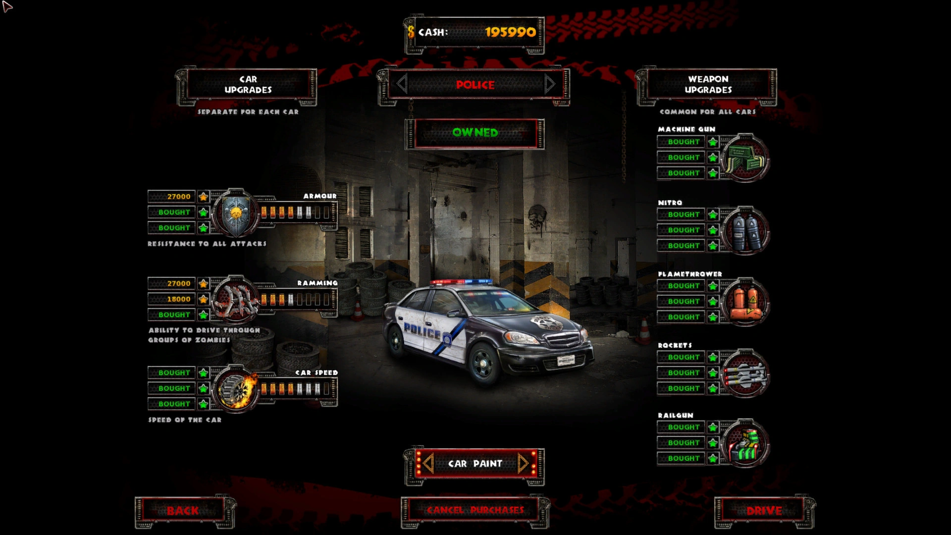 Скриншот-23 из игры Zombie Driver HD