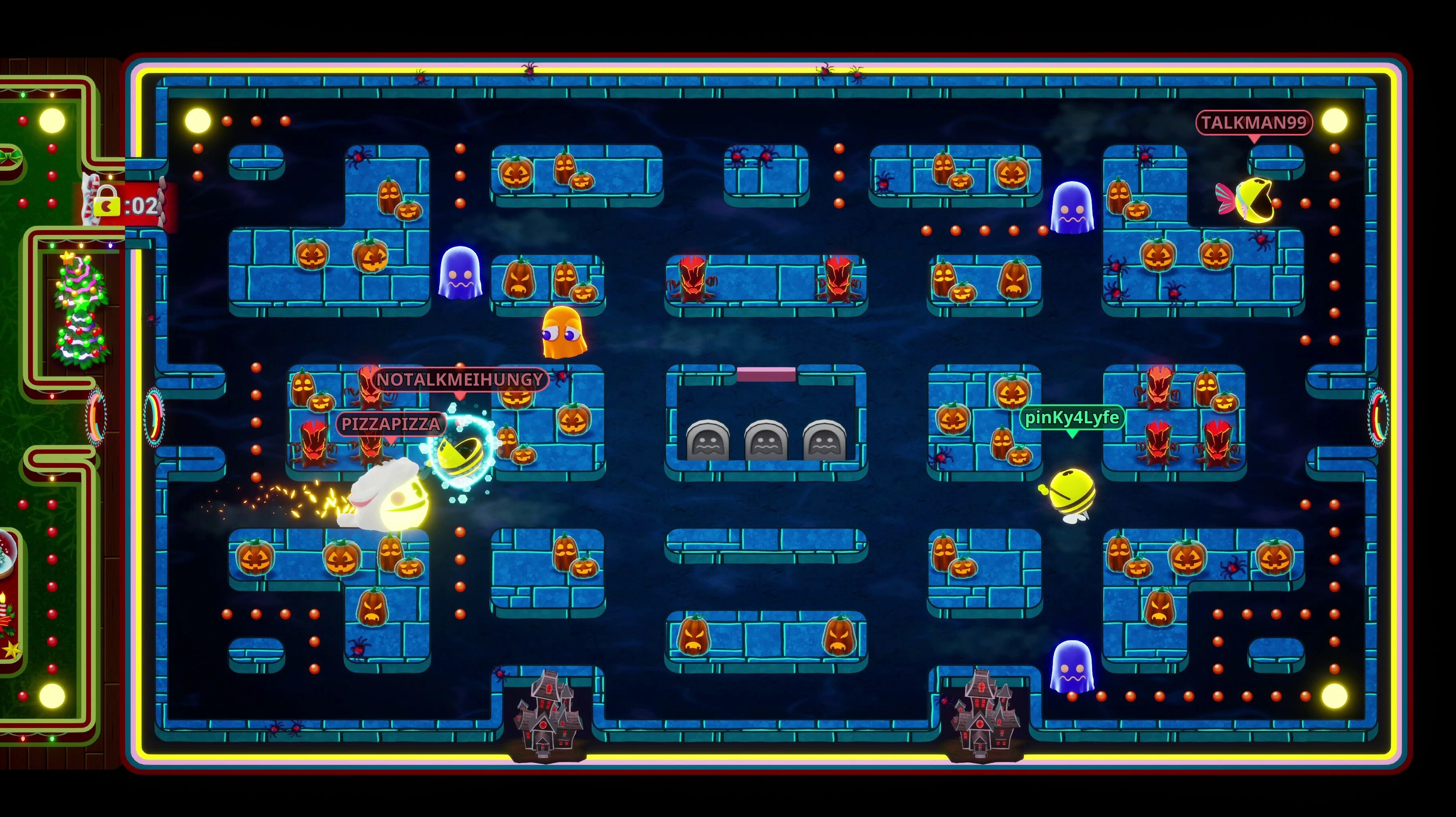 Скриншот-6 из игры PAC-MAN Mega Tunnel Battle: Chomp Champs для PS