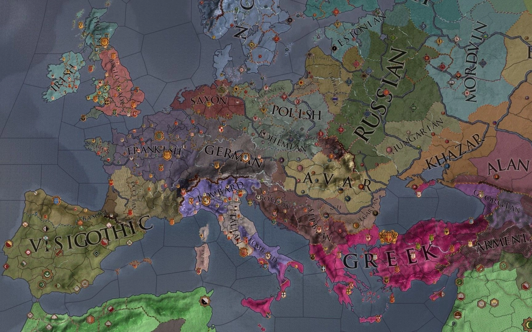 Скриншот-7 из игры Crusader Kings II: Charlemagne