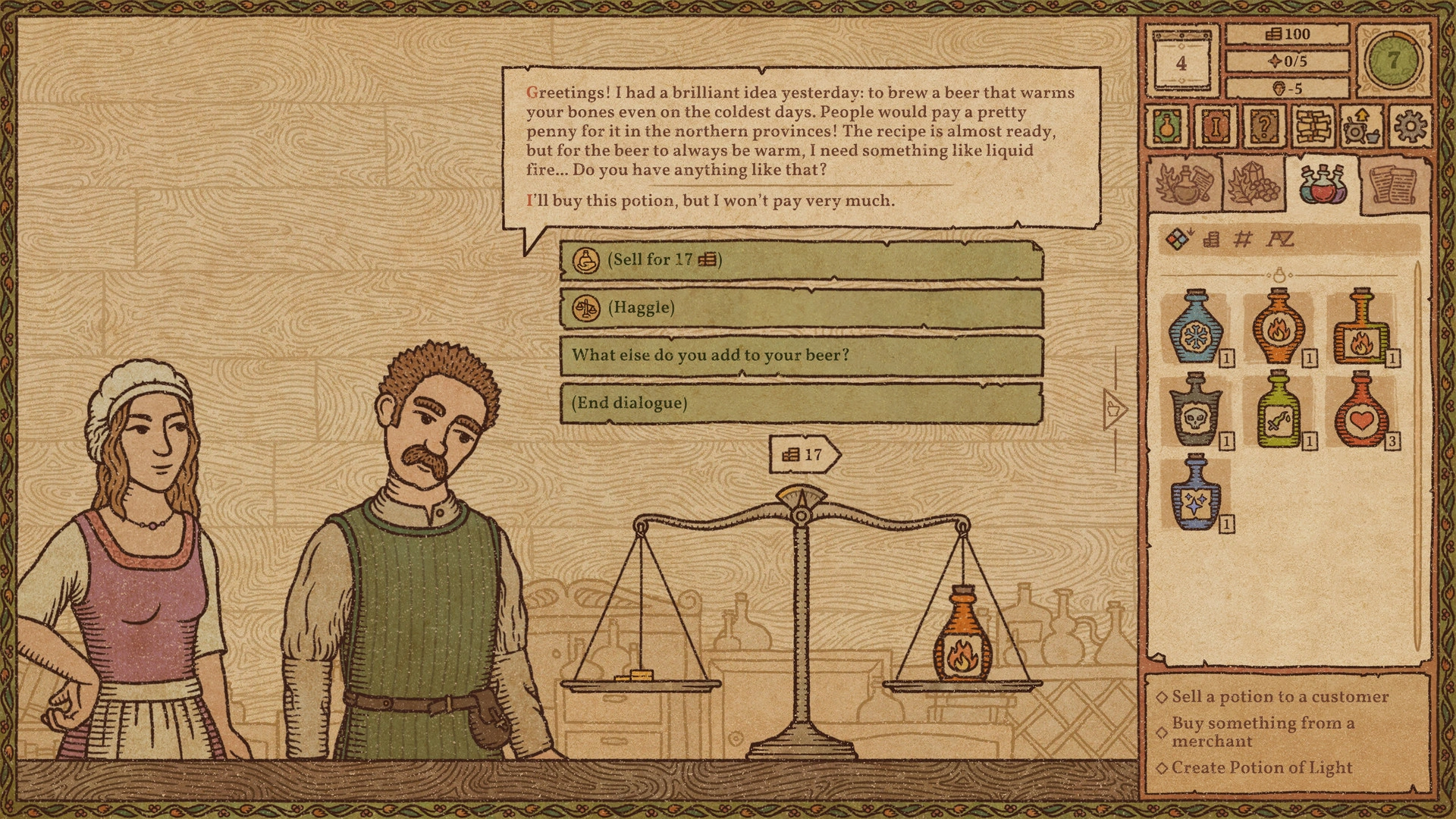 Скриншот-4 из игры Potion Craft: Alchemist Simulator