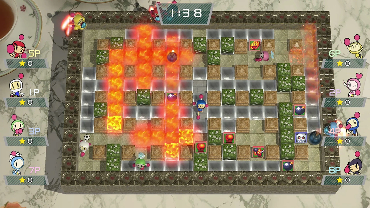 Скриншот-4 из игры Super Bomberman R