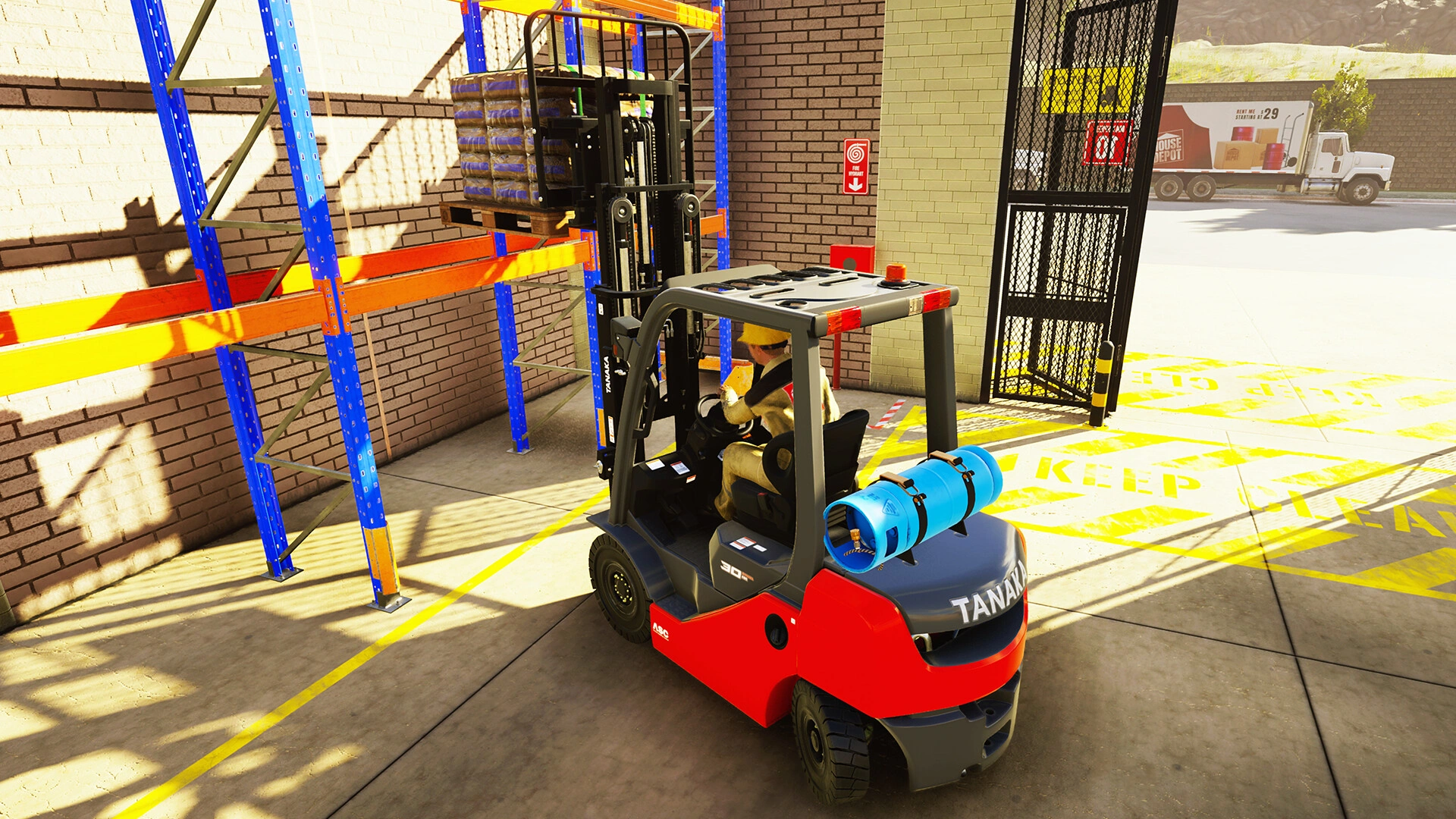 Скриншот-6 из игры Forklift Simulator для XBOX