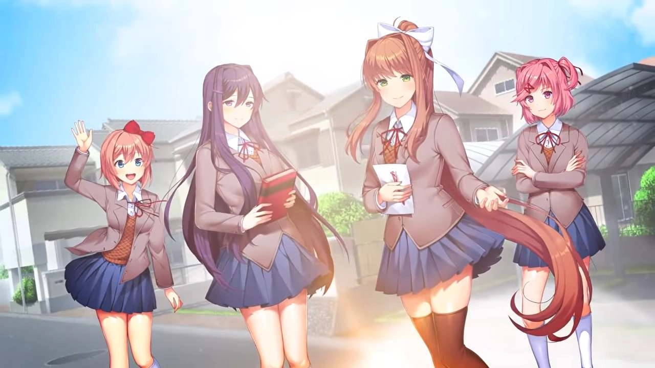 Скриншот-4 из игры Doki Doki Literature Club Plus! для PS