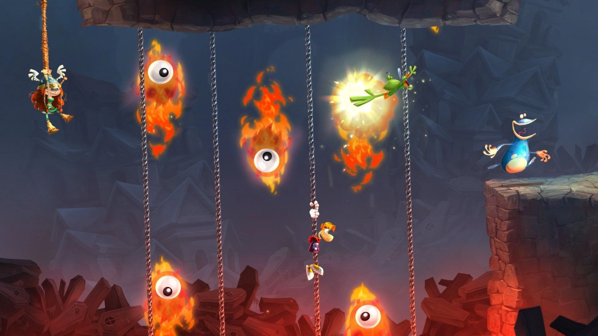 Скриншот-7 из игры Rayman Legends для XBOX