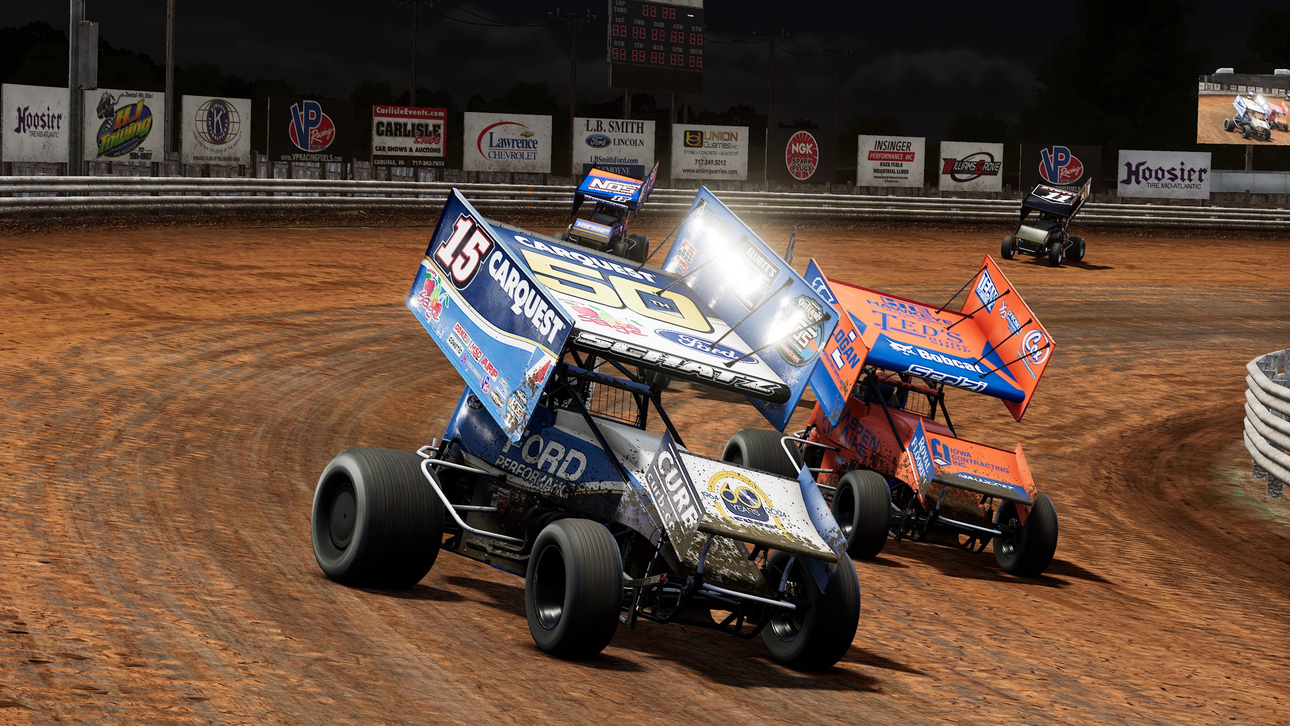 Скриншот-1 из игры World of Outlaws: Dirt Racing 24 для XBOX