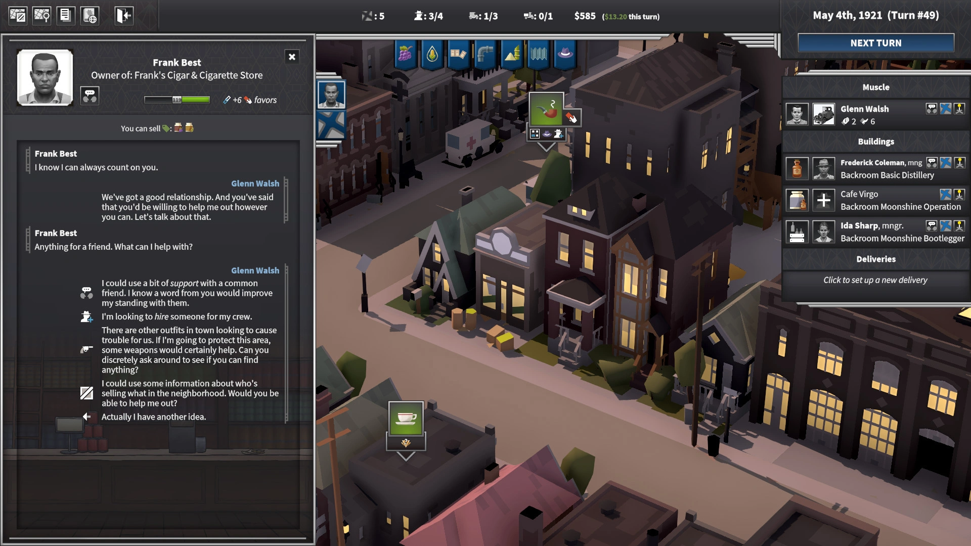 Скриншот-7 из игры City of Gangsters
