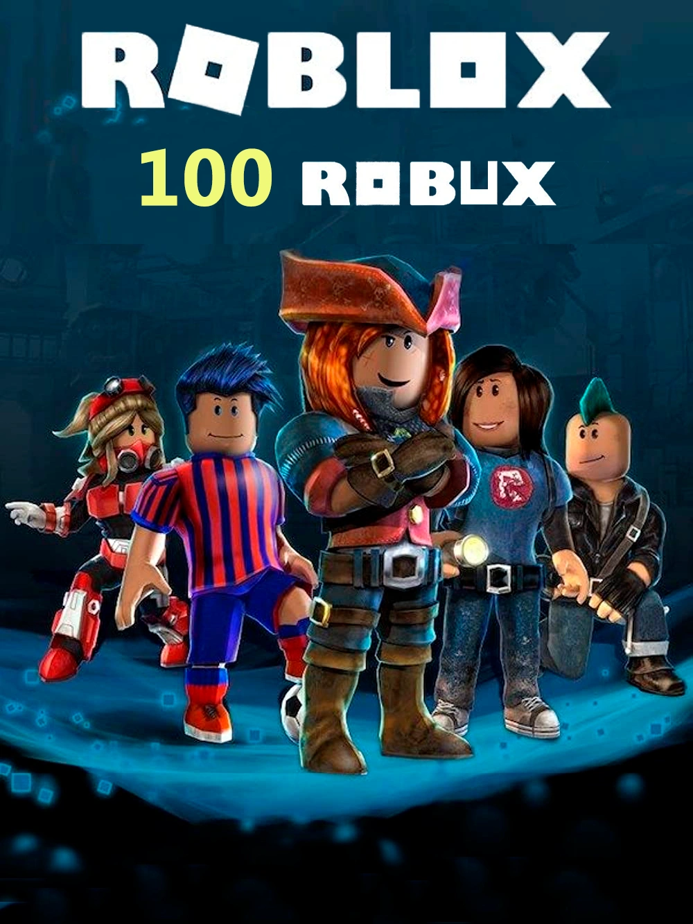 Карта Roblox на 100 Robux Карта Roblox на 100 Robux