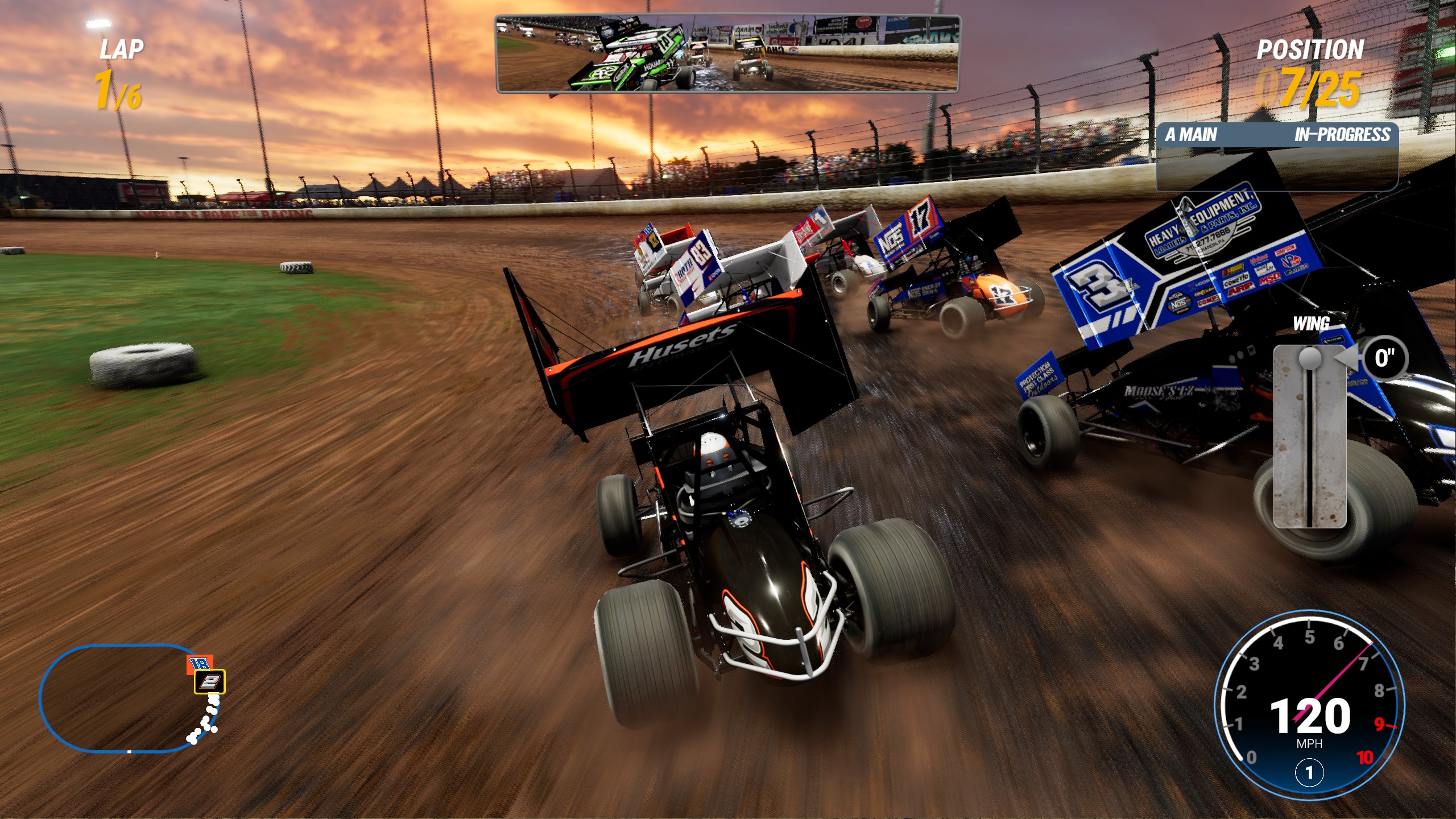 Скриншот-0 из игры World of Outlaws: Dirt Racing 24 для XBOX