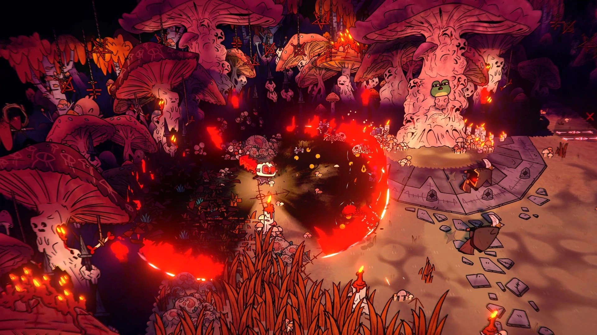 Скриншот-14 из игры Cult of the Lamb Cultist Edition