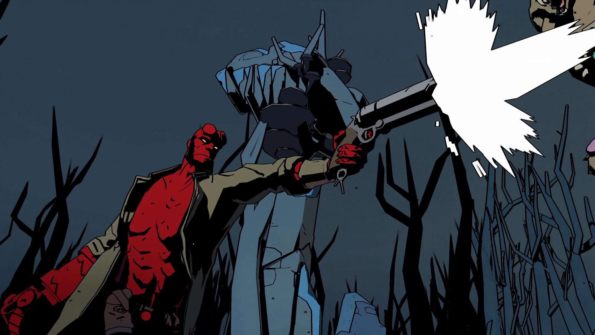 Скриншот-4 из игры HELLBOY WEB OF WYRD