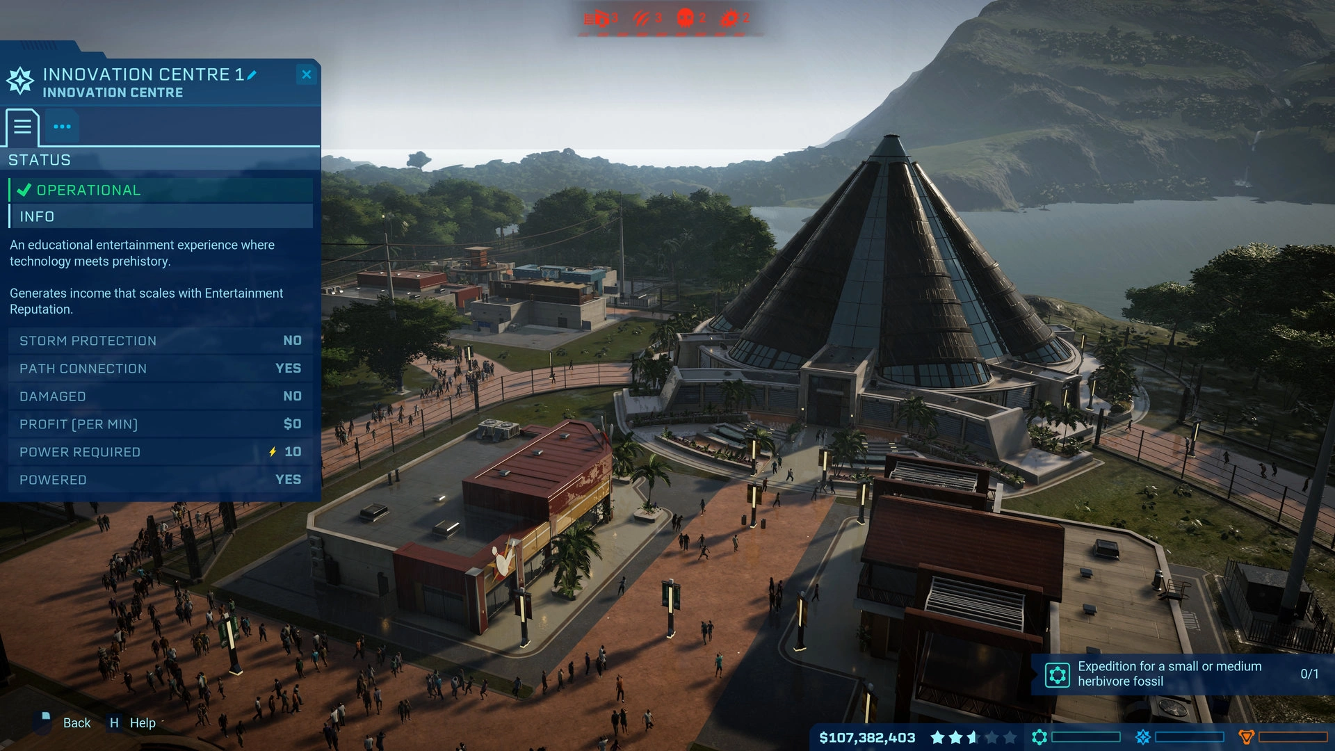 Скриншот-4 из игры Jurassic World Evolution