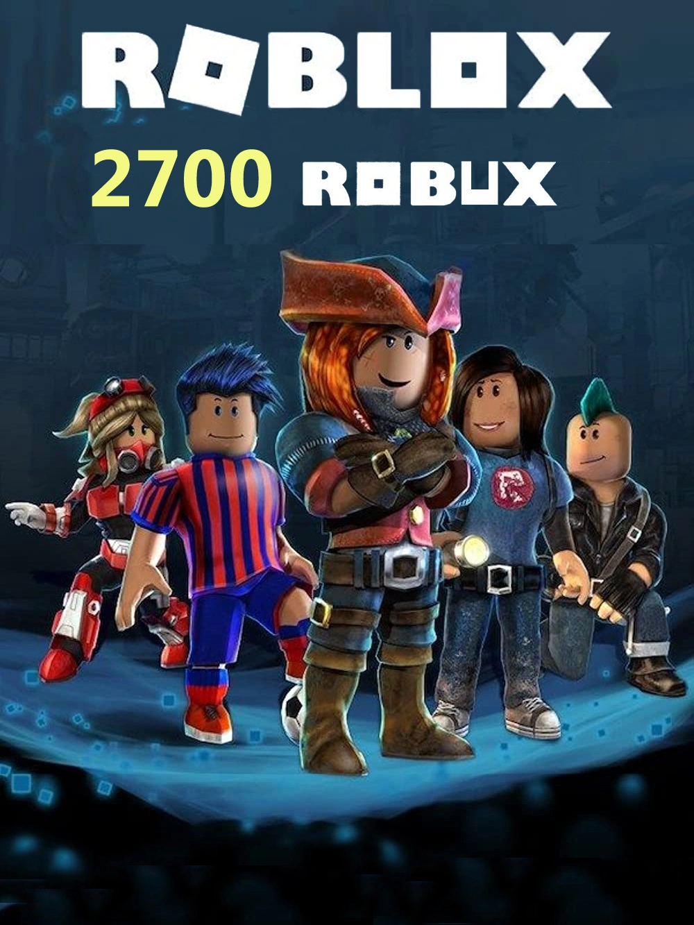 Карта Roblox на 2700 Robux Карта Roblox на 2700 Robux