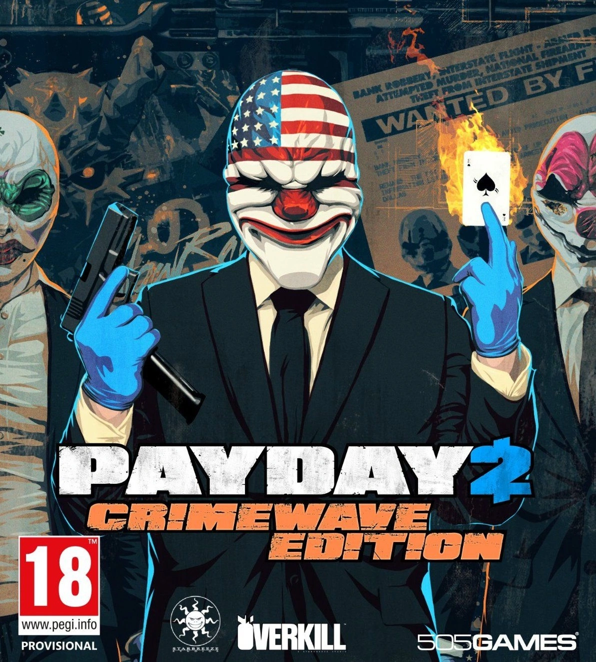 Картинка PAYDAY 2: CRIMEWAVE EDITION для XBOX