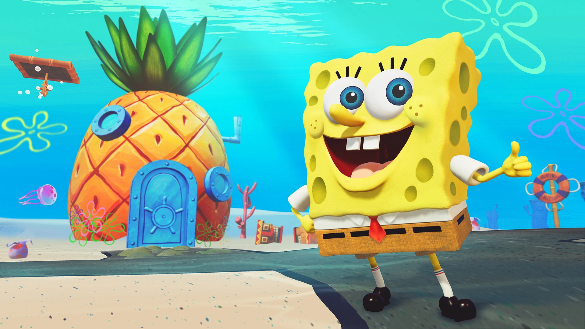 Скриншот-0 из игры Spongebob Squarepants: Battle For Bikini Bottom — Rehydrated для XBOX