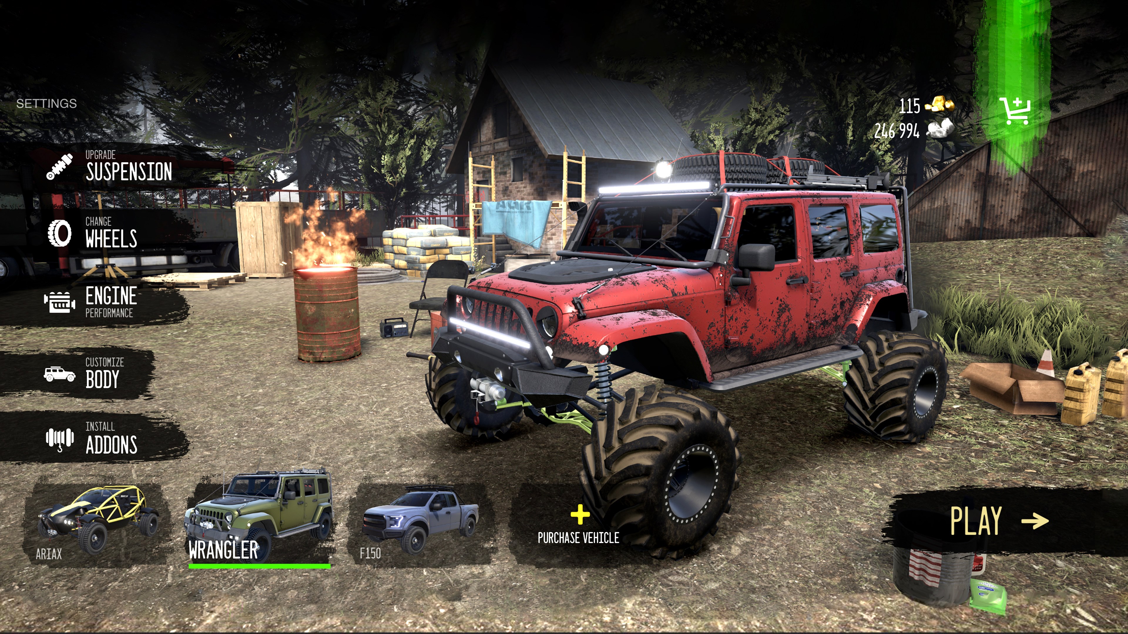 Скриншот-9 из игры Mudness Offroad - 4x4 Truck Car Simulator Games для XBOX