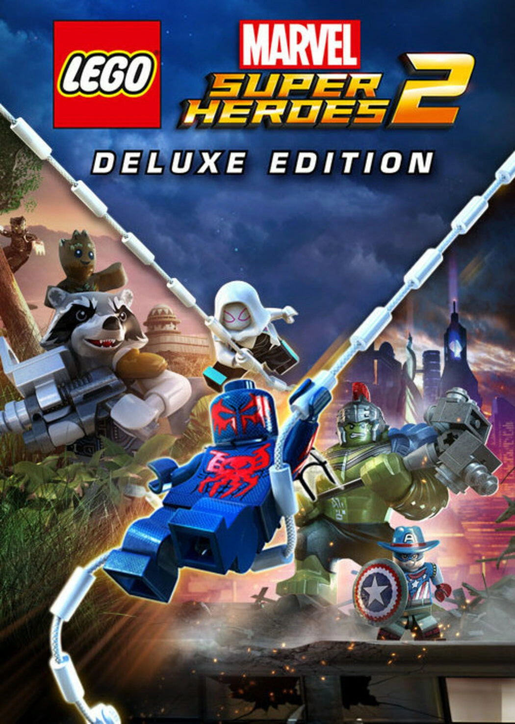 Картинка Lego Marvel Super Heroes 2 Deluxe Edition для PS4