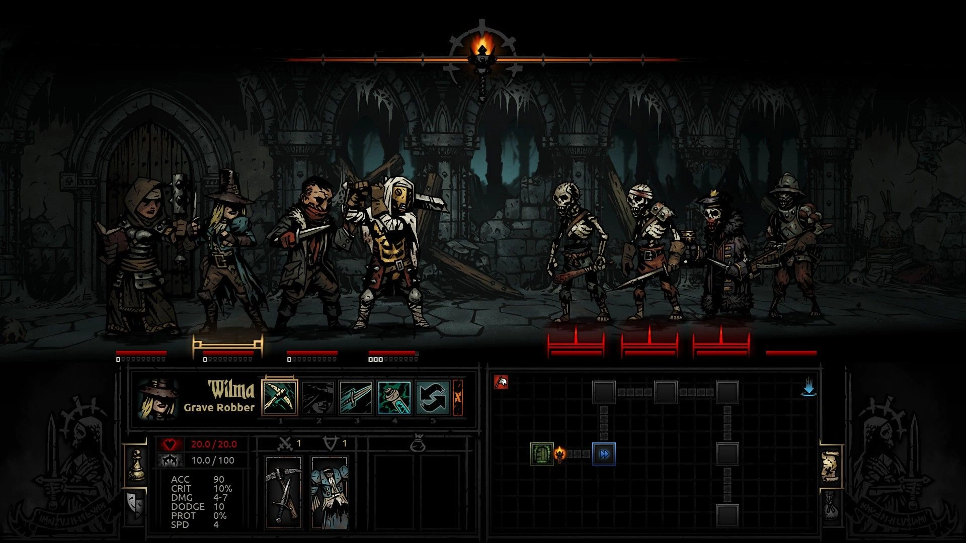 Скриншот-3 из игры Darkest Dungeon: Ancestral Edition для XBOX