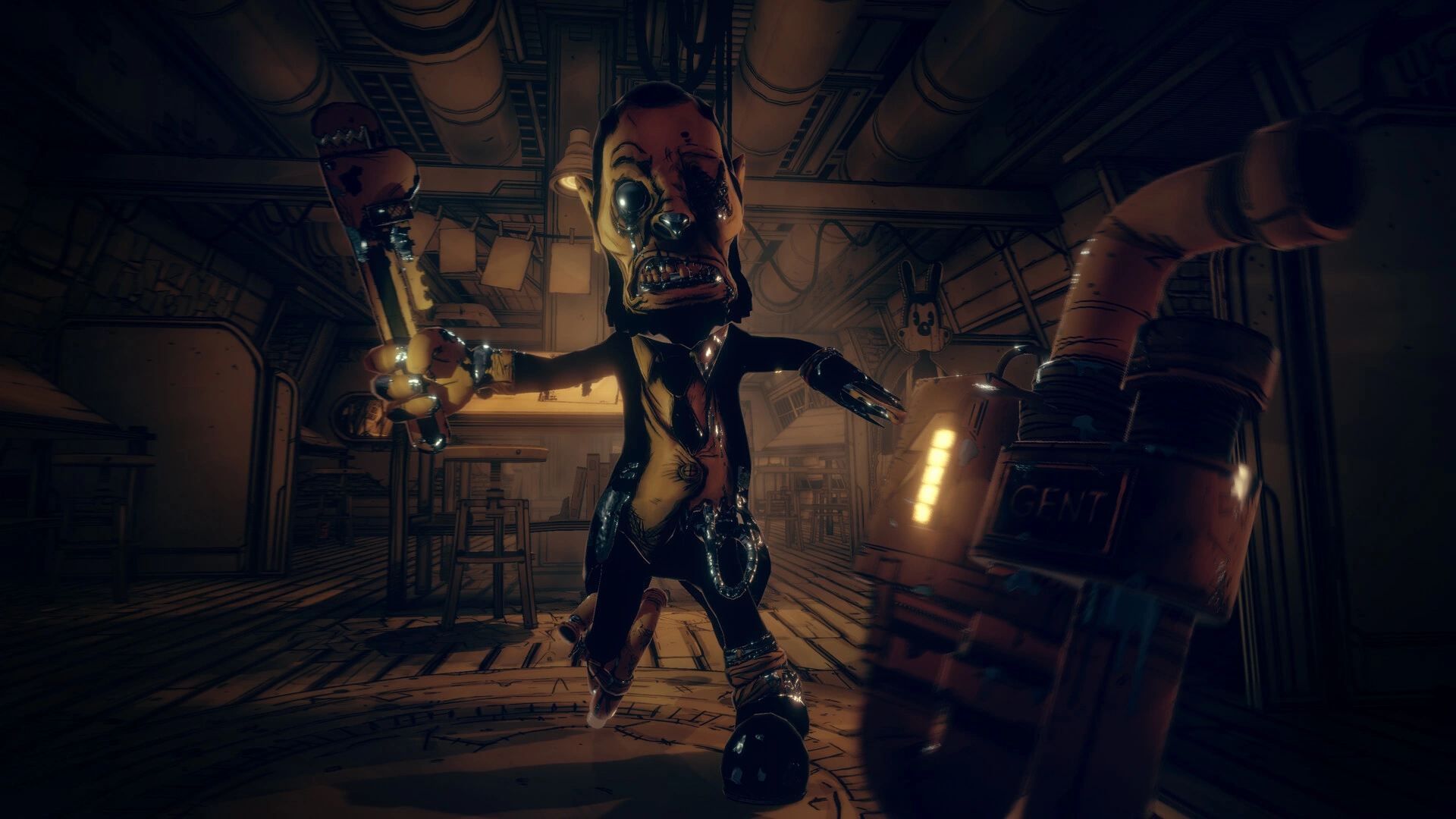 Скриншот-3 из игры Bendy and The Dark Revival для XBOX