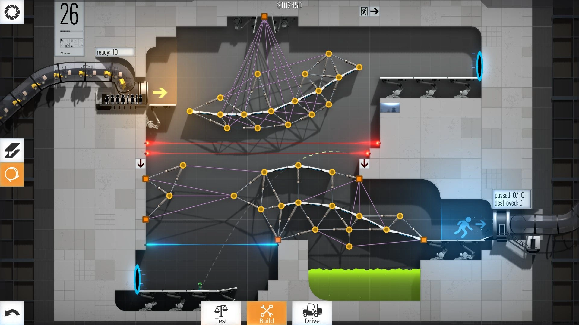 Скриншот-5 из игры Bridge Constructor Portal