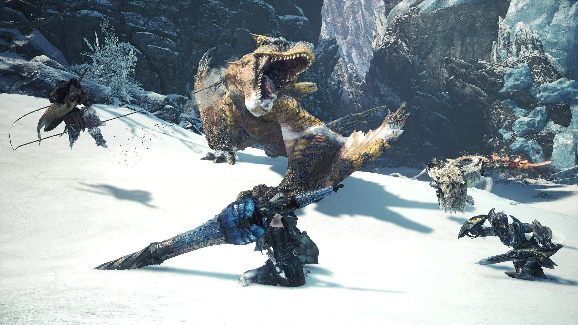 Скриншот-1 из игры Monster Hunter World: Iceborne Master Edition для XBOX