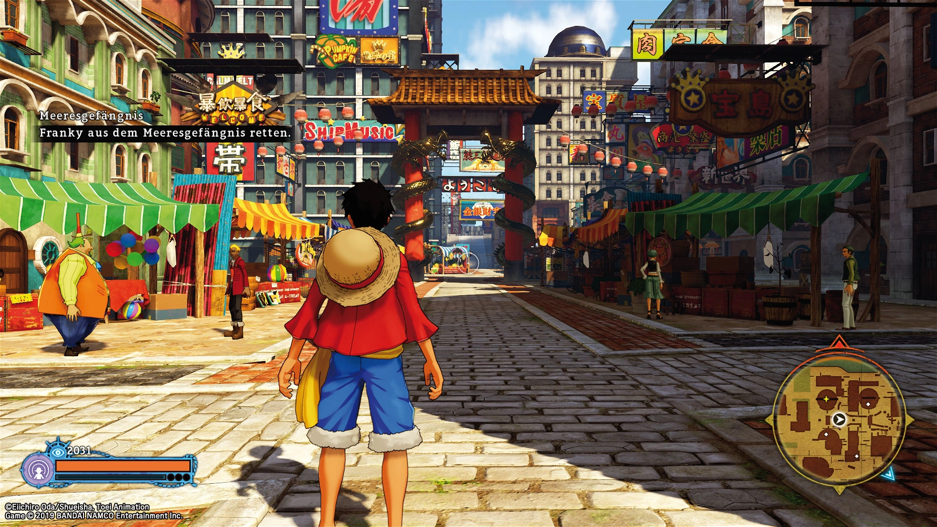 Скриншот-5 из игры ONE PIECE World Seeker для XBOX