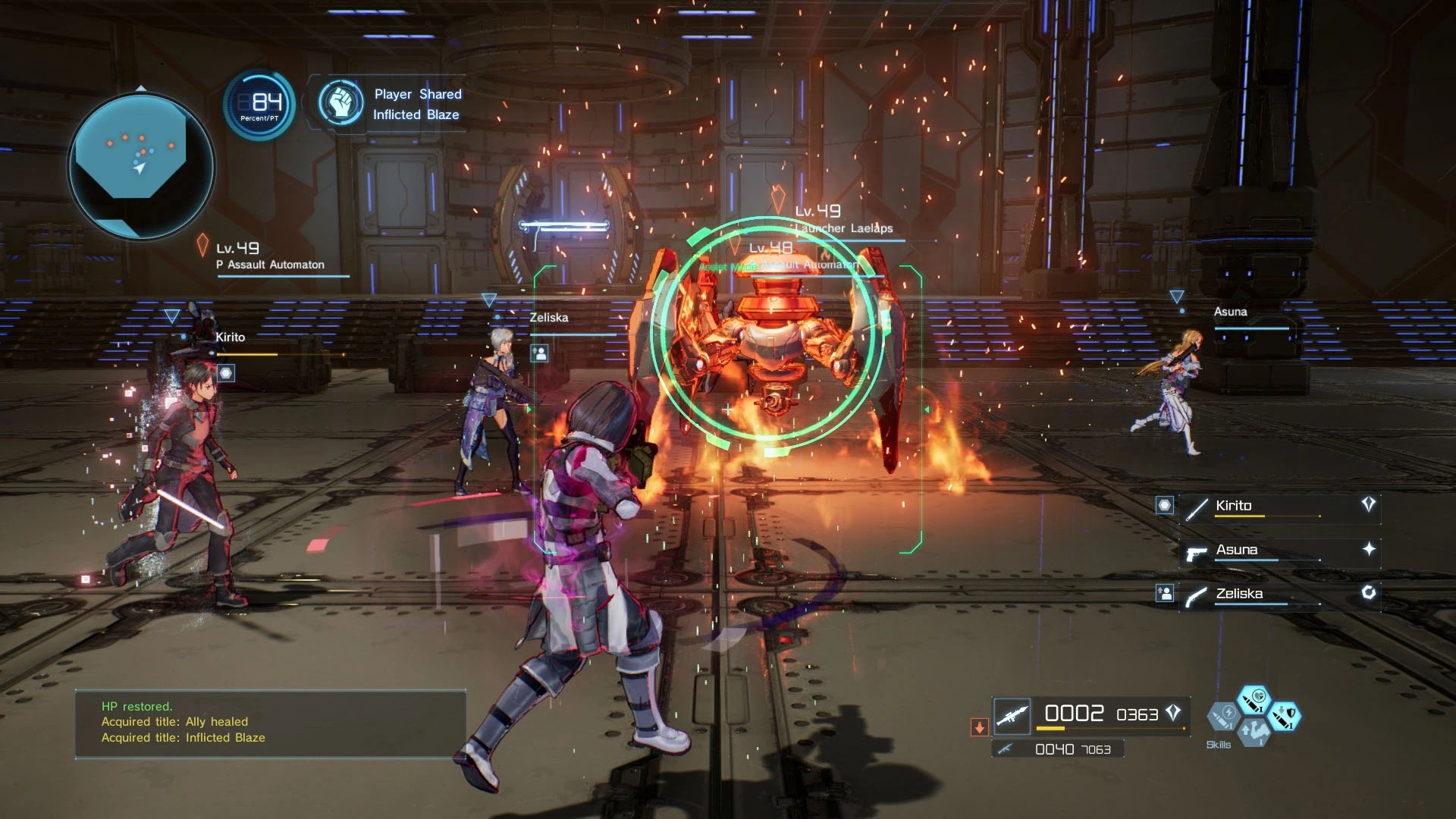 Скриншот-9 из игры Sword Art Online: Fatal Bullet